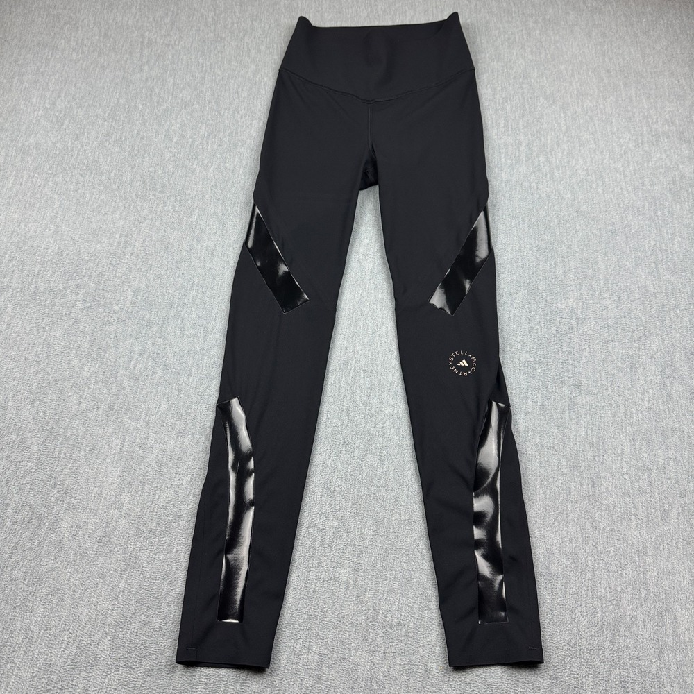 Adidas Stella McCartney Leggings Women XS Black Support Core Primegreen Training